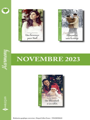 cover image of Pack mensuel Harmony--3 romans (Novembre 2023)